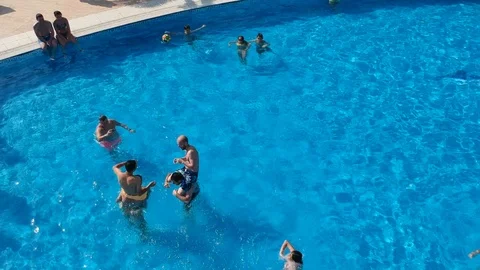 Pool Video stock 97696822