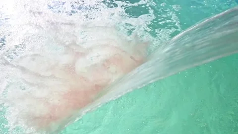 Pool fountain Stock Footage 246635578