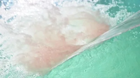 Pool fountain Stock Footage 246635583