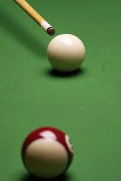 Pool game, billard Stock Photos