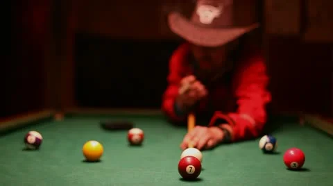 Pool Game Video stock 24658086