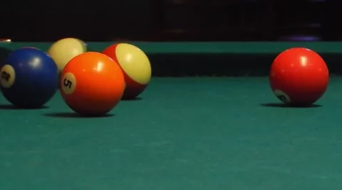 Pool game Stock-Footage 45364776