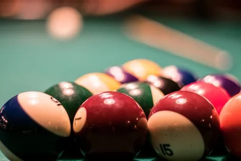 Pool Hall Fotos Stock