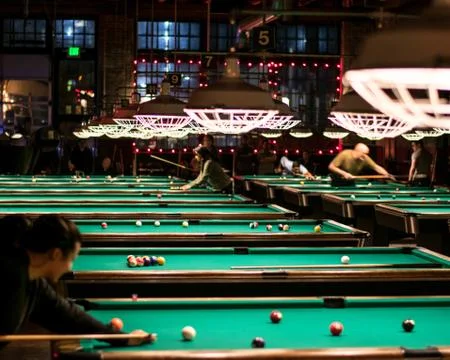 Pool Hall Stock Photos