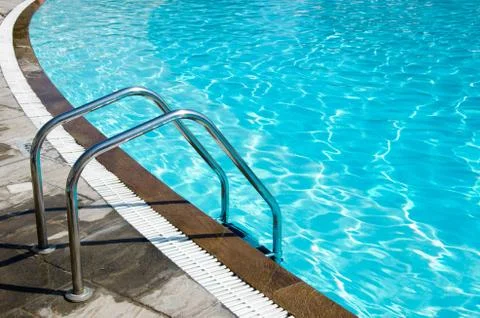 Pool in hotel Stock-Fotos
