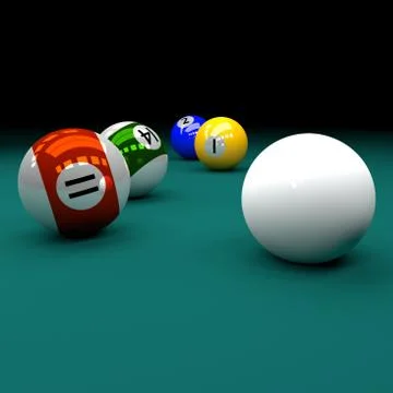 Pool. Stock Illustration