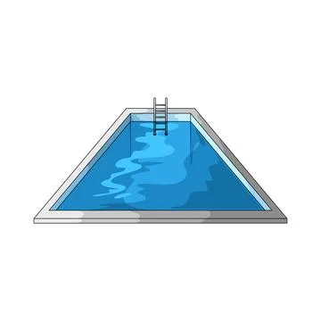 Pool illustration イラスト素材