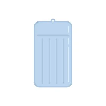 Pool inflatable mattress icon flat isolated vector Stockillustratie