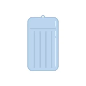Pool inflatable mattress icon flat isolated Stockillustratie