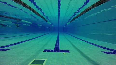 Pool . Jump into the pool . Video stock 56588178