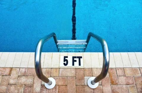 Pool Ladder Stock Photos