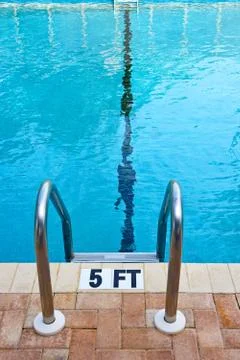 Pool Ladder Stock Photos