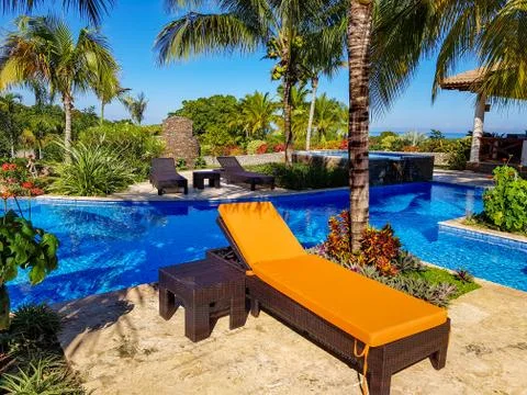 Pool Landscape Stock Photos