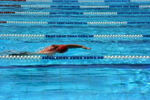 Pool lane Stock-Fotos