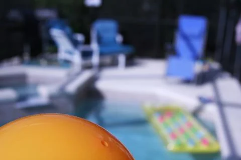 By the pool Stock Photos