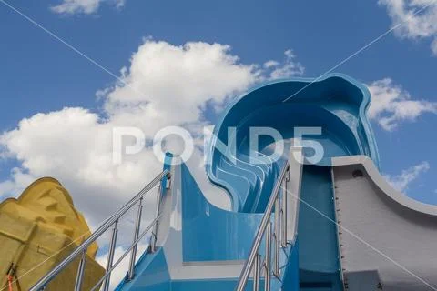 Pool for private home ownership on sale Stock Photos