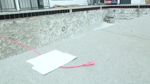 Pool Renovations 21 Video stock 97099800