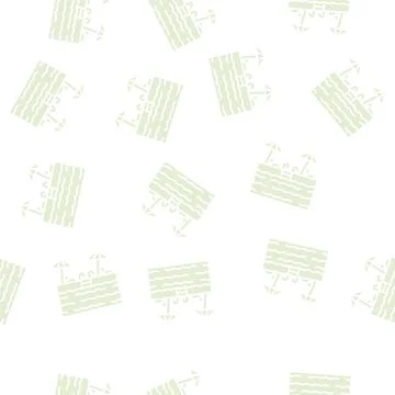 Pool resting glyph seamless pattern 스톡 일러스트
