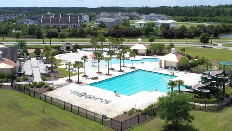 The Pool at Rice Hope Stockbeeldmateriaal 107405010