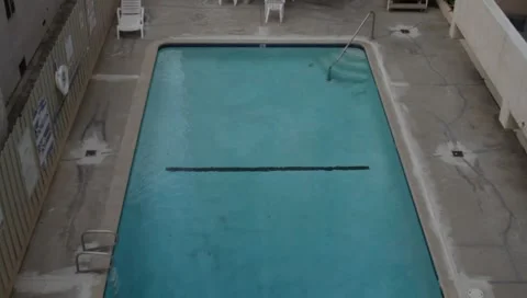 Pool ripples 2 Stock Footage 4978671