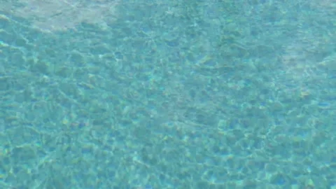 Pool Ripples Reflecting Condos Stock Footage 200886489