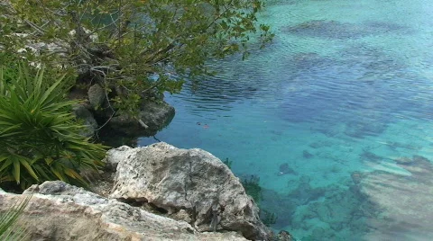 Pool of Rippling Water Stock-Footage 354279