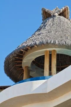 Pool roof Stock Photos