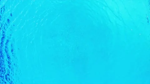 Pool seen from drone, Summer Stock Footage 135730154