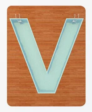 Pool in the shape of a letter v 3d rendering Illustrazione stock