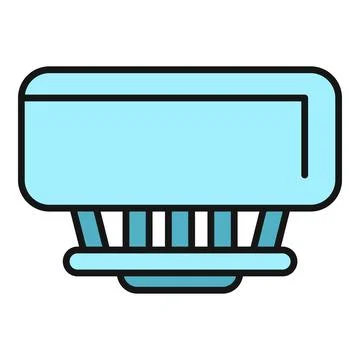 Pool skimmer basket cleaning system icon cartoon Stock Illustration