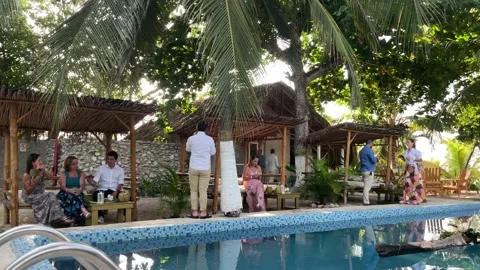 Pool Slowmo 库存影片 157131726