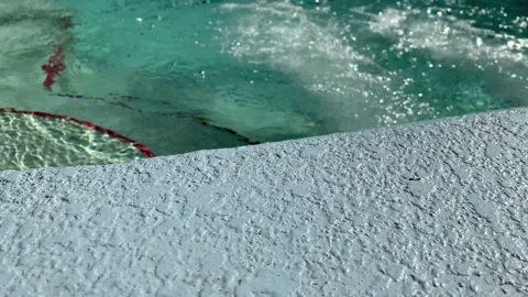 Pool Spa Bubbling 4K 스톡 동영상 208046184