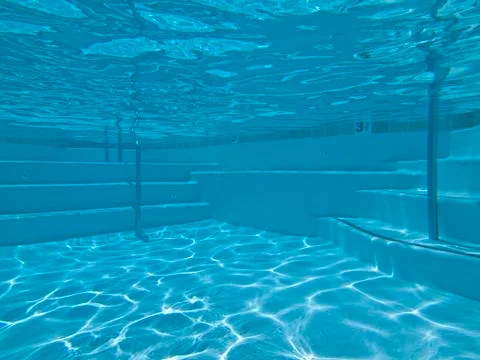 Pool stairs Stock Photos