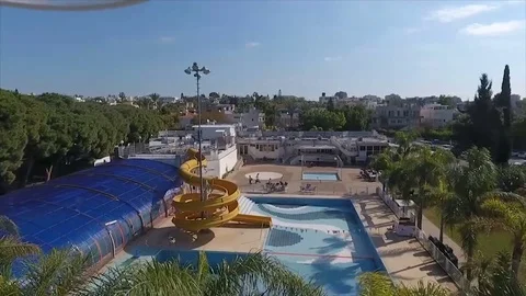 Pool for Swimming Stock Footage 72787889