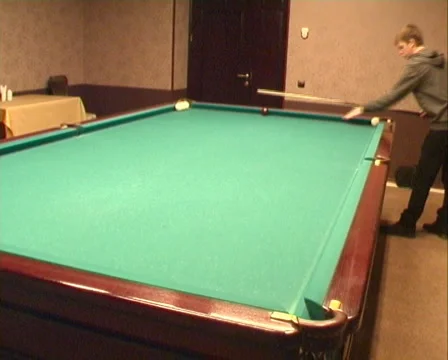 Pool table Stock Footage 1071684