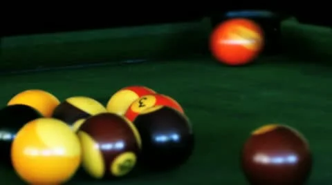 Pool table 動画素材 14808226