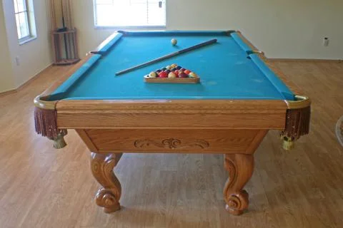 Pool table Stock Photos