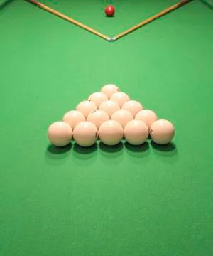 Pool table Stock Photos