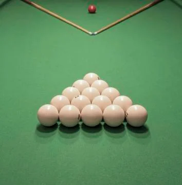 Pool table Stock Photos