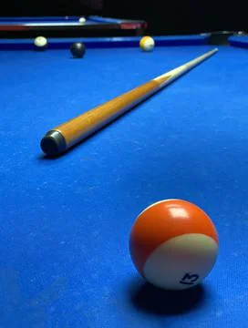 Pool table Stock Photos