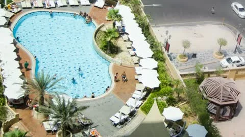 Pool timelapse Stock Footage 12344741