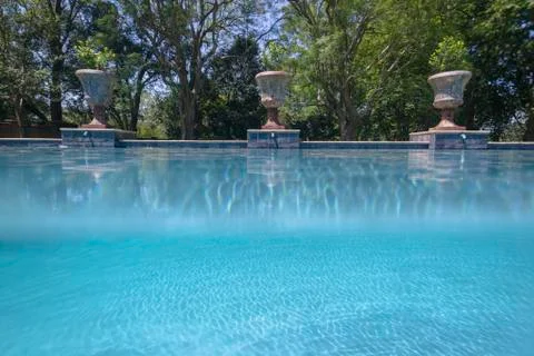 Pool Underwater Landscape Stock Photos