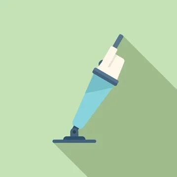 Pool vacuum cleaner icon flat vector. Cleaning pump Illustrazione stock