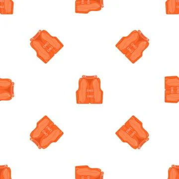 Pool vest pattern seamless vector Stock Illustration