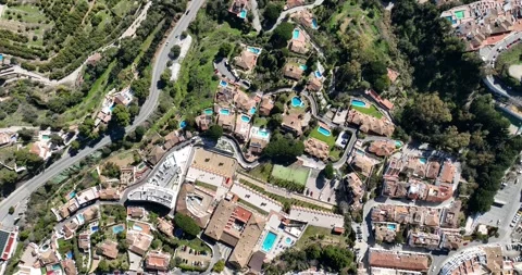 Pool Villa Overview Stock Footage 285748221