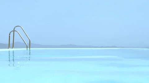 Pool walk Stock Footage 11825919