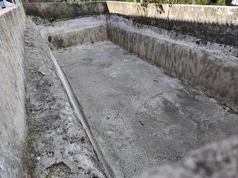 Pool wall Foto stock