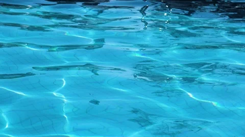 Pool Water Background Stock Footage
