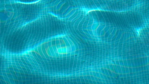 Pool Water Background Loop. Swimming pool water abstract background. Stock Footage 93885099