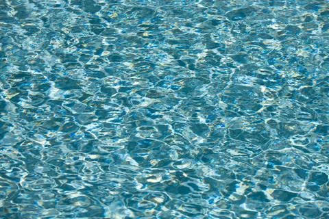 Pool water blue abstract texture. Water in Pool. Poolside background. Water pool Foto stock